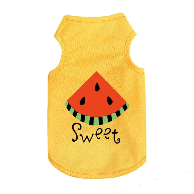 Pet Vest Summer Pet Clothes Dog Apparel Puppy Outfit Breathable Elastic Ultra Light Summer Manufacturer