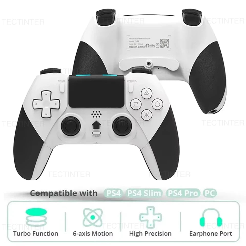 Wireless Bluetooth Controller Gamepad For PS4/PS4 Pro/PS4 Slim Console Controle for PC Wired Joystick for PS4 Gaming Accessories