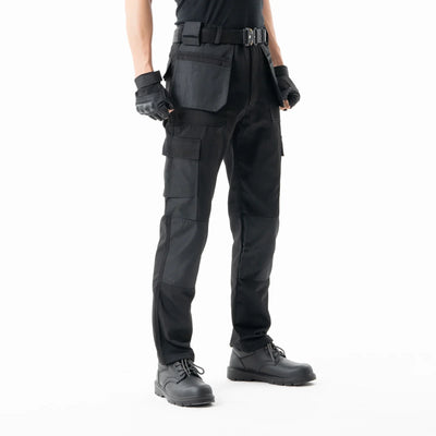 Men's Cargo pants Outdoor Trekking Fishing Hiking Pants swing pocket tool pocket polyester-cotton rip stop  wear-resistant