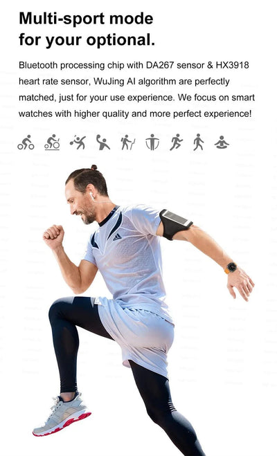 2025New Galaxy Watch 7 Ultra Smart Watch Men 32GB Memory GPS NFC AMOLED Screen Fitness Tracker Health Smartwatches For Samsung