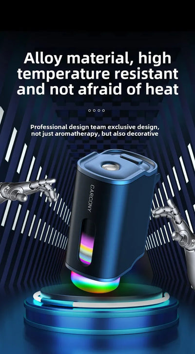 Intelligent Car Electric Air Diffuser Aroma Car Air Vent Humidifier Mist Aromatherapy Car Air Freshener For Removing Odors