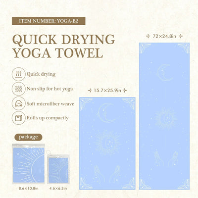 Eco-Friendly Yoga Mat Cover - Anti-Slip, Odor-Resistant, Lightweight, for Travel & Home Workouts - 필라테스 (Pilates)