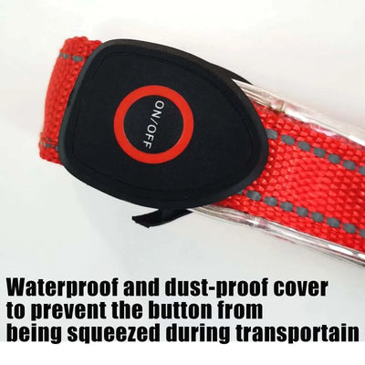 3Pcs LED Horse Ride Set Legs Chest Tails Straps Horsing Riding Luminous Equestrian Suits Night Lights Visible Horse Equestrian