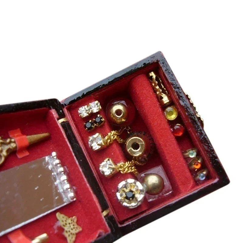 1/12 dollhouse miniatures jewelry box /doll house accessory room decor