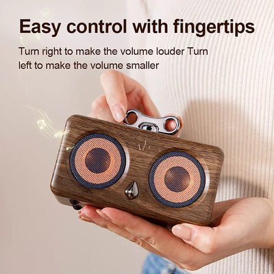 Bluetooth speaker, wireless, desktop, high-quality sound, low bass, volume, mini, outdoor, plug-and-play, retro, portable speake