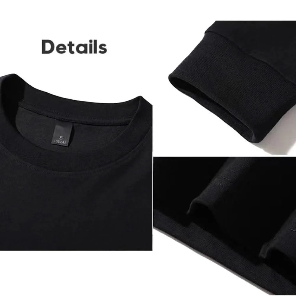 Men's Long Sleeve Cotton Loose Fit T Shirts|  Tees | Tanks | Casual & Classic Moisture Wicking Heavyweight T-shirts for Men