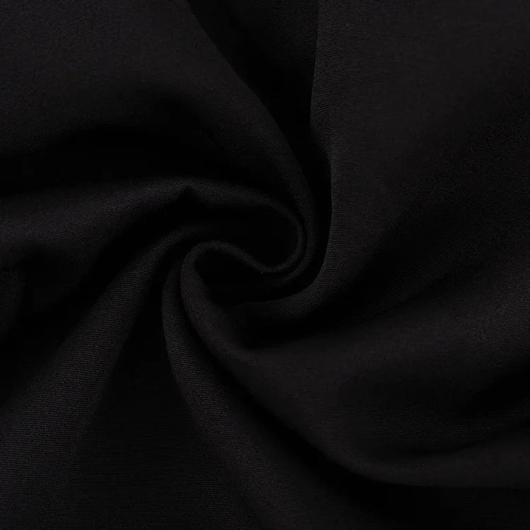 Doll Collar Casual Sheath Dresses for Women Autumn Long Sleeve Pullover Black and White Bodycon Knee Length Femme Fashion Dress