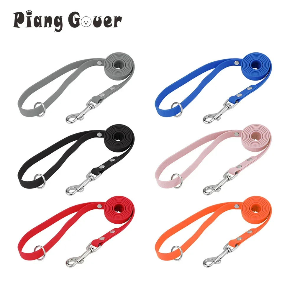 PVC Pet Leashes Honeycomb Pattern Cat Leash Candy Colors Rope Dog Leashes for Small Medium Dog