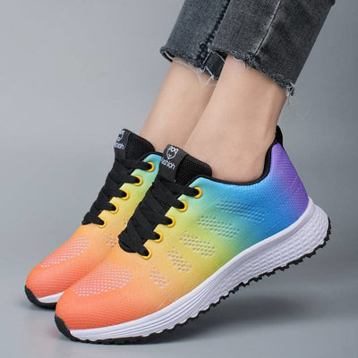 Women Sports Shoes for Women 2023 Casual Tennis Shoes Breathable Walking Mesh Platform Running Shoes Sneakers Female Footwear