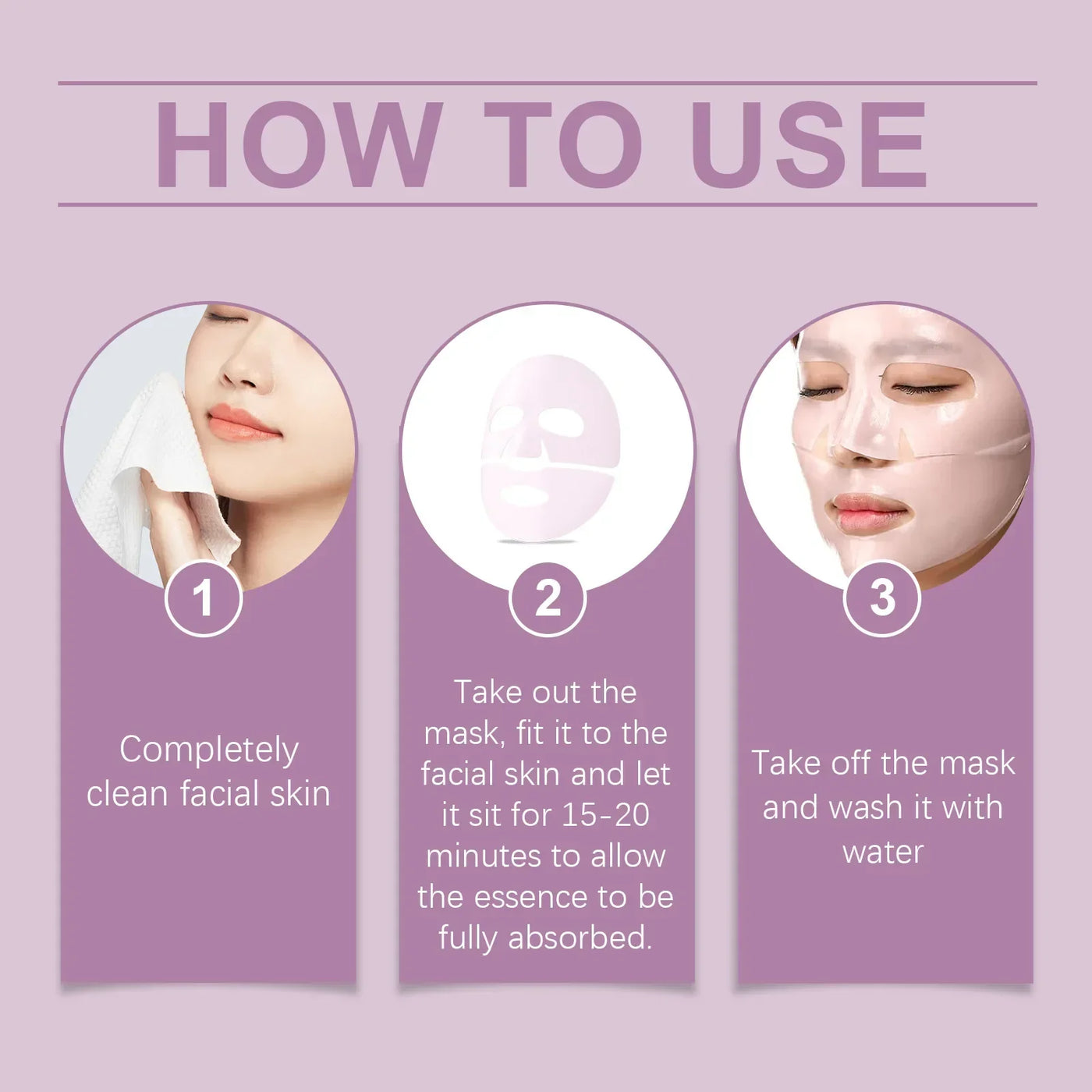 Collagen Face Mask Anti Aging Firming Moisturizing Refreshing Shrink Pore Brightening Overnight Mask Hyaluronic Acid Facial Mask