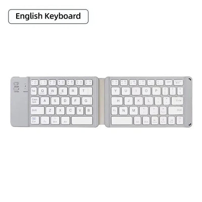 Mini Keyboard Wireless Folding Keyboard Bluetooth Foldable Keyboard With Touchpad for Windows Android iPad Phone Rechargeable