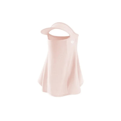 Trendy UPF50+ Sun Protection Mask Breathable Ice Silk Anti-UV Neck Scarf Full Face Neck Protection Sunshade Face Mask Summer