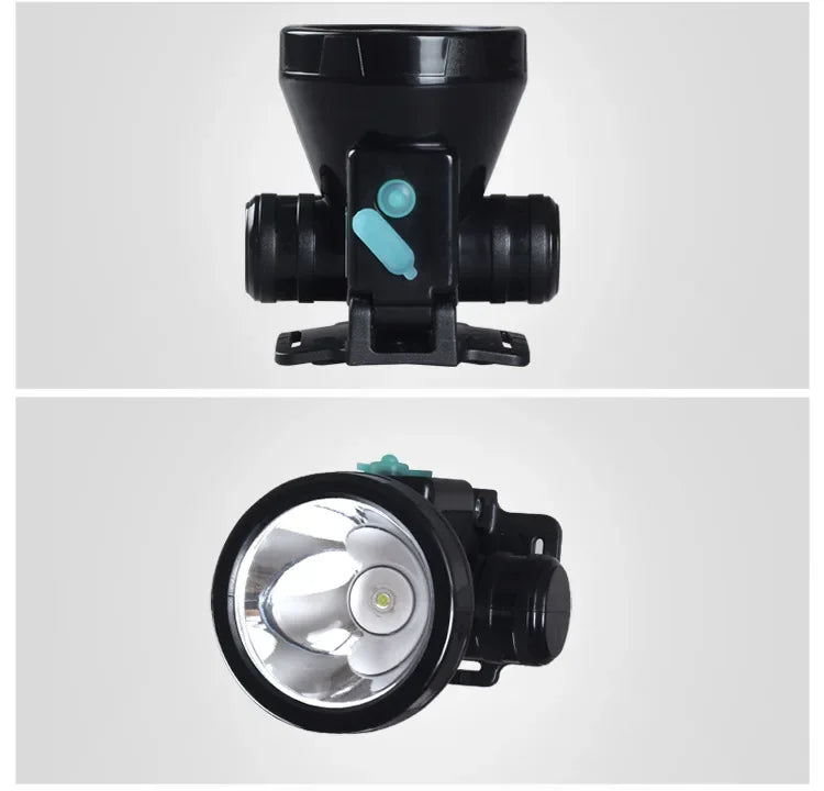 Rechargeable HeadLamp Strong Light Long Range LED Night Fishing Family Mountaineering Headlamp With Flashlight Small Mining Lamp