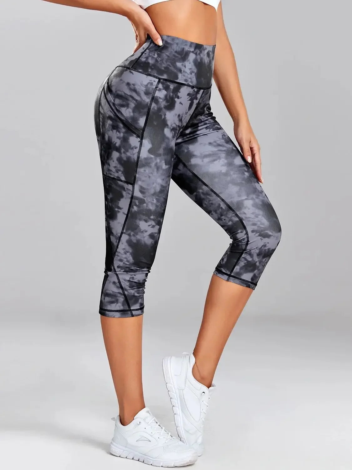 Women's Capris Leggings With Pockets