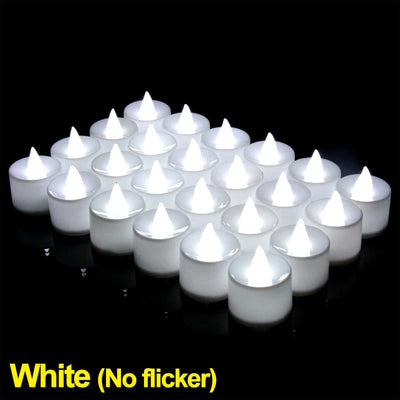 Led Electronic Candle Warmer Lamp Flameless Glowing Candles for Family Christmas Party Wedding Decoration Candlestick Decorative