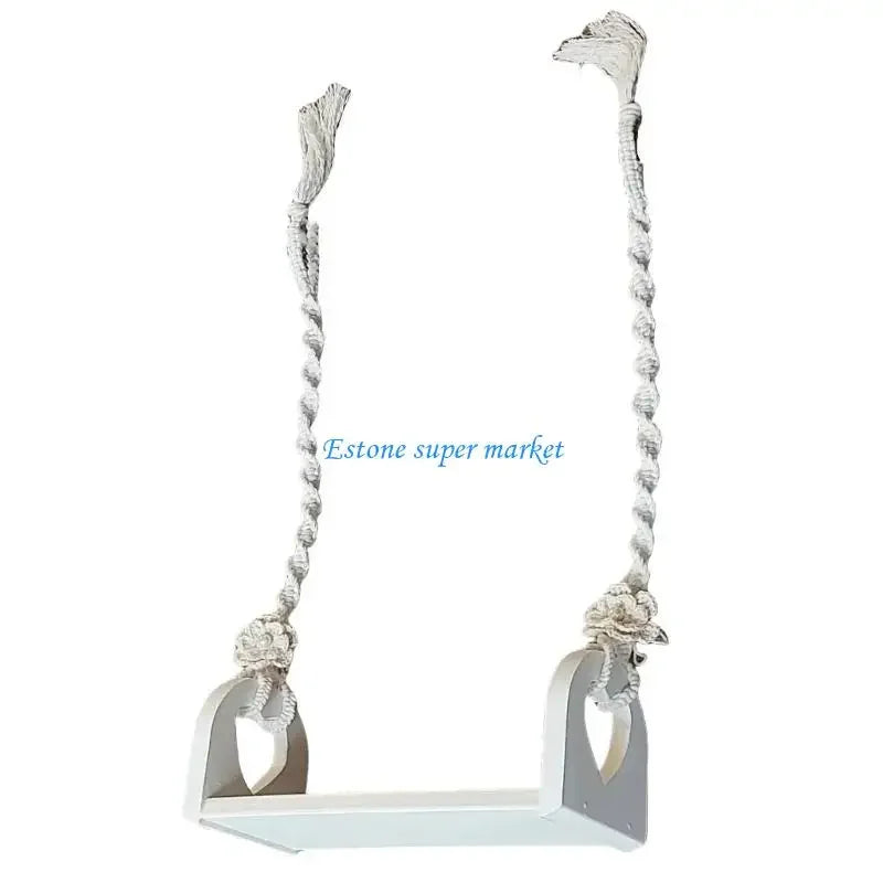 090B Newborns Photography Props Wooden Swing for Baby Photoshoots Decorative Photoshoots Trapeze Studio Furniture