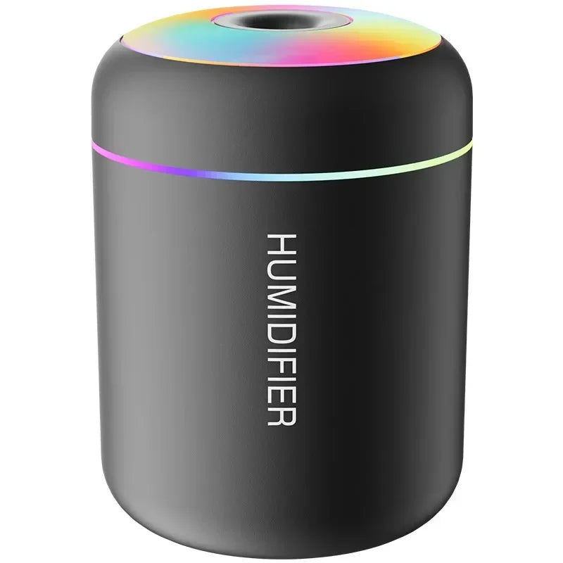 Air Humidifier USB Electric Fragrance Aroma Diffuser Essential Oil Purifier Mini Mute Humidifier For Car Home Bedroom