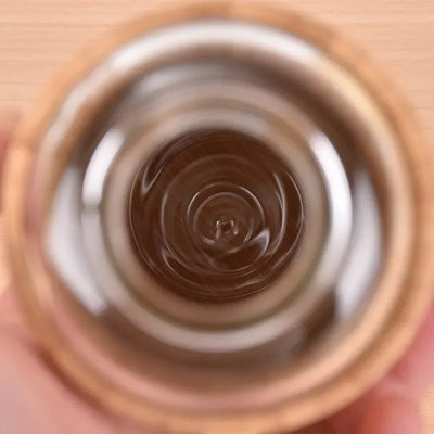 500ml Glass Water Bottle Bamboo Hot-proof Sleeve Borosilicate Glass Cup Eco-friendly Drinkware Outdoor Portable Tour Bottle