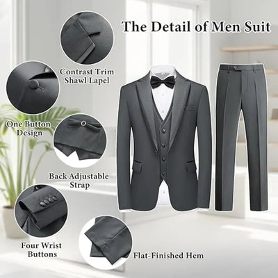 Business men's suits are used for wedding banquets, job interviews, and important workplace occasions, including outerwear+jack