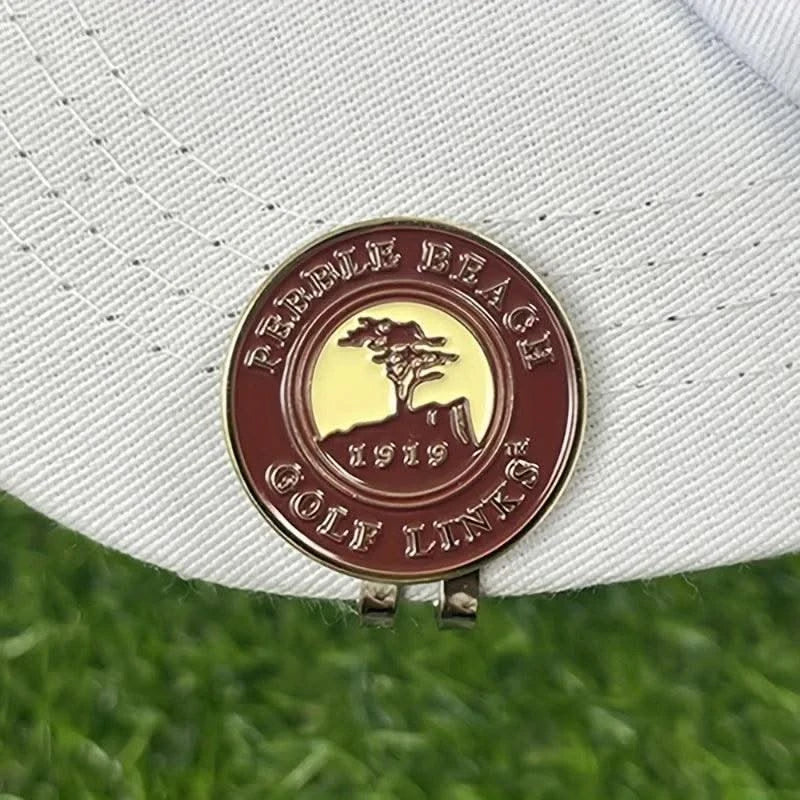 "Elegant Gift-Ready" Charming Magnetic Golf Hat Clip With Durable Metal Ball Marker - Ideal Gift For Women Golf Enthusiasts - Elanique