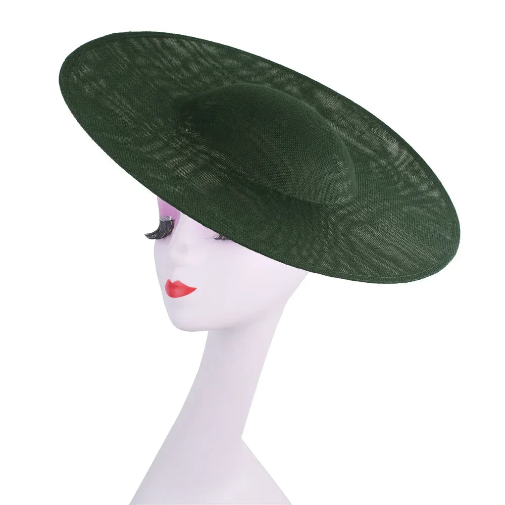 Bride Pillbox Red Fascinator Hat Femme Wedding Chapeau Women Formal Event Tea Millinery Cap Feather Royal Ascot Race Headpiece