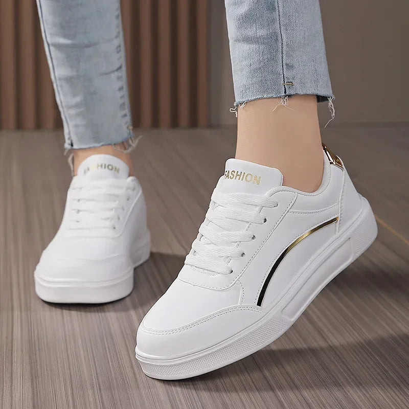 Hot Sell Women Shoes Ladies Casual Shoes Bling Skateboard Sneakers For Women Tennis Walking Shoes