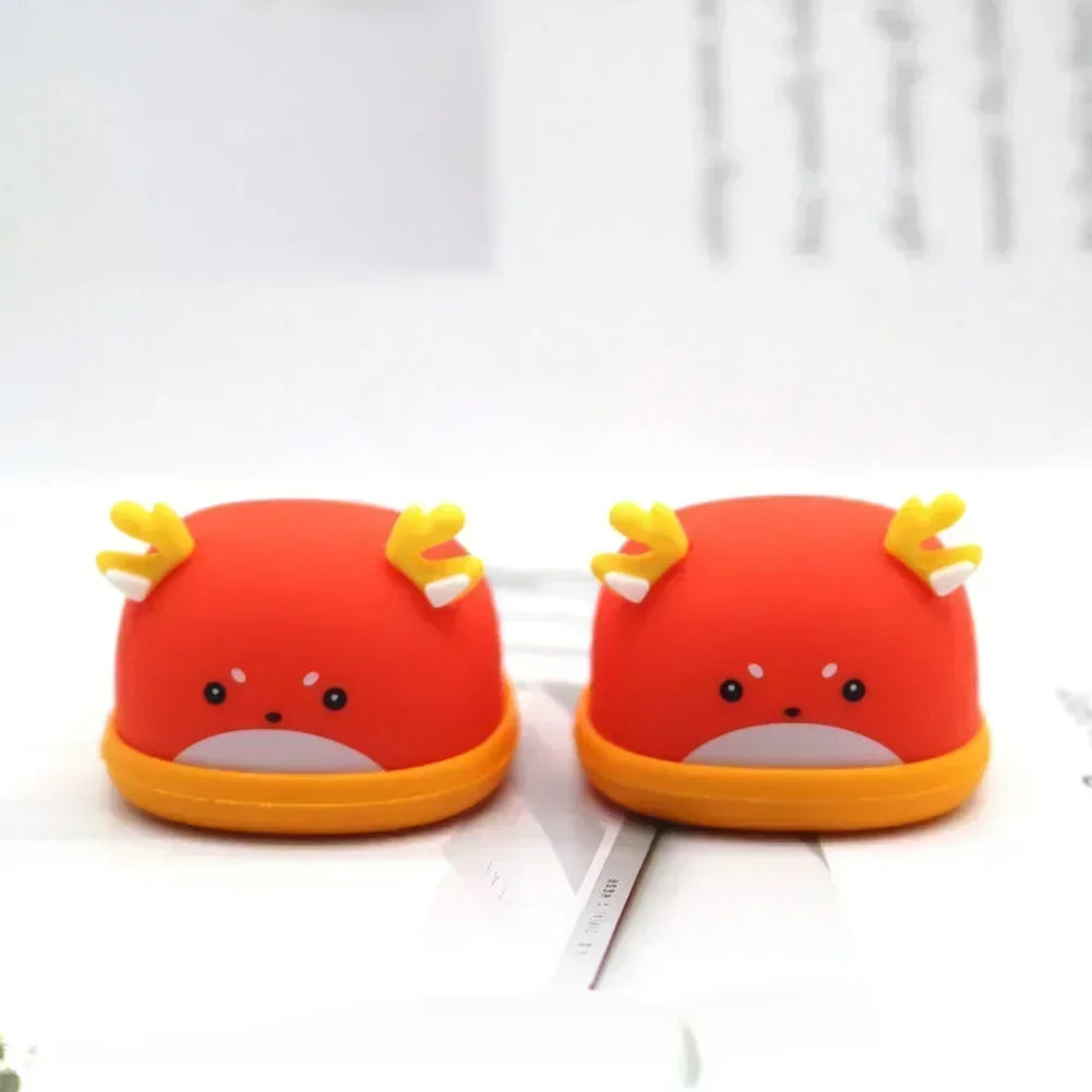 Labubu Shoes for 15/17cm Dolls Cute Animal Slippers Macaron Color Versatile Princess Shoes
