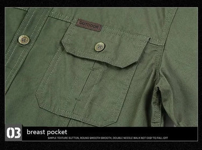 Men's thin short sleeved shirts Summer