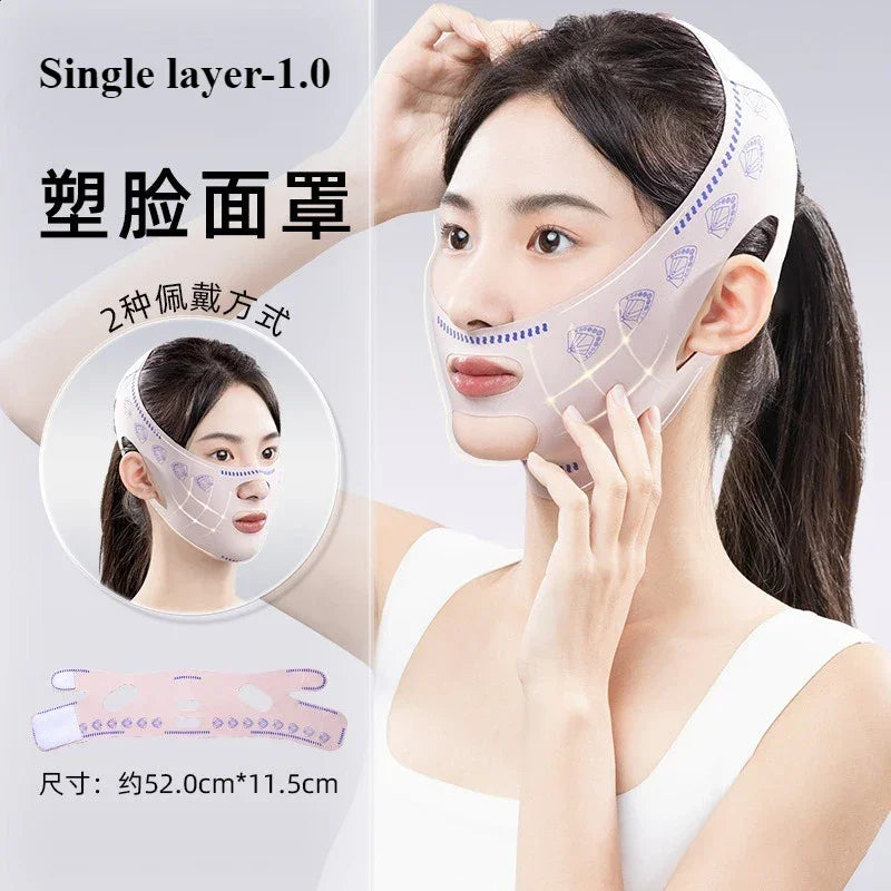 Face Slimming Bandage Women Face Lifting V Line Shaper Chin Cheek Lift Up Belt Anti Wrinkle Strap Facial Beauty Skin Care Tools