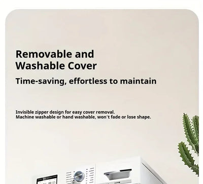 [Ergonomic Seat Cushion] Ergonomic Extra Large Seat Cushion | Supportive High-Density PU Foam, Non-Slip Bottom, Soft Knit Cover