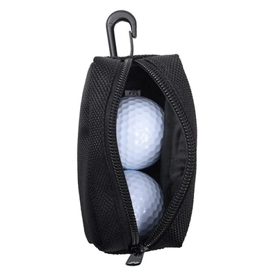 Waterproof Golf Ball Bag With Clip Golf Tee Holder Pouch Golf Ball Pocket Fanny Pack Lightweight Golf Ball Case Golf Accessories