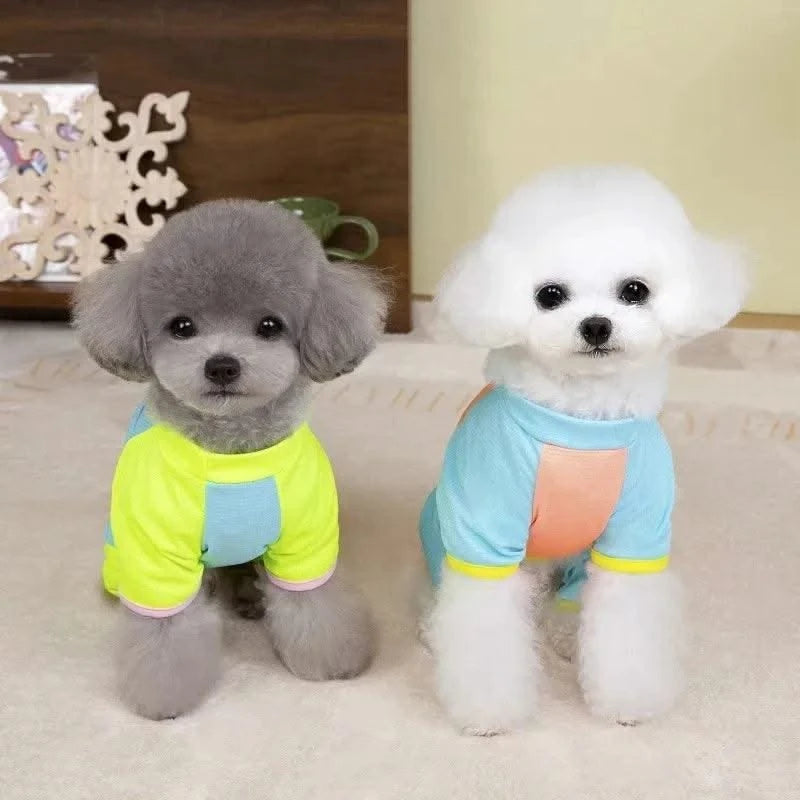 Clothes for Dog Summer Pet Pets Shirts Shirt Dogs Doggy Puppy Spring Apparel Blouse Clothing Products