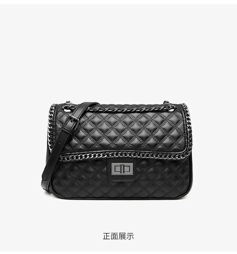 Famous designer women’s handbag with premium leather elegant messenger bag for everyday use classic luxury style