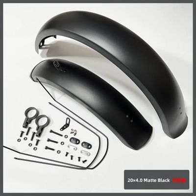 20-Inch 4.0 Snow Bike Muuard Full Coverage Lithium- Bicycle Mud Flap Fat Tire Bike All-Mountain Off-Road ible