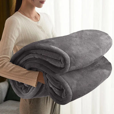 Thicken Warm Soft Blanket for Fall Winter Spring All Season Fuzzy Microplush Lightweight Fleece Winter Blankets for Bed Sofa