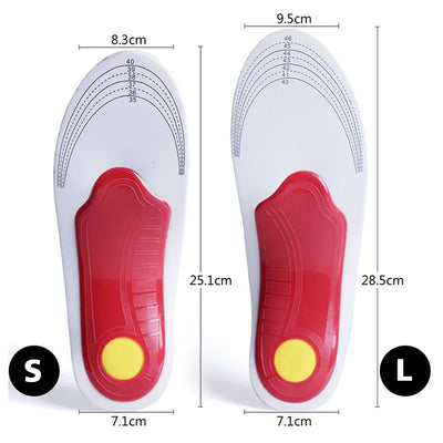 Pad Arch Support Pad For Plantar fasciitis Feet Care man women Orthopedic Insoles for Flat Foot Orthotics Gel shoes sole Insert