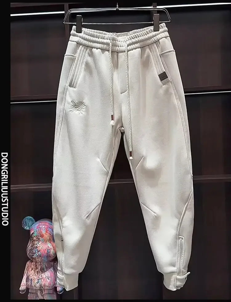 Wide Pants Man Jogger Pants Men Clothing Men's Autumn Clothes Mens Trousers Running Gym Man Sport Big Size Sweatpants