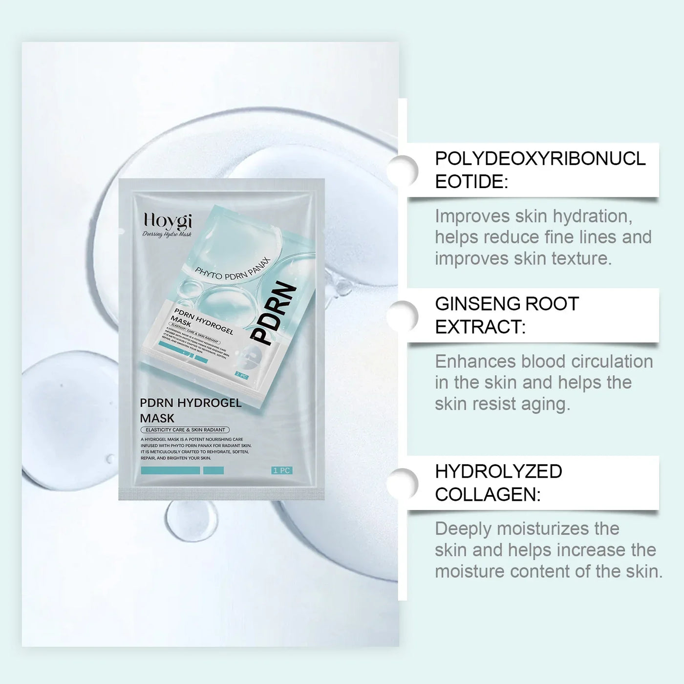 Collagen Face Mask Anti Aging Firming Moisturizing Refreshing Shrink Pore Brightening Overnight Mask Hyaluronic Acid Facial Mask