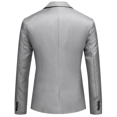 2025 Men's Formal Office Blazer Jacket Suits Solid Fashion Wedding Dress Suit Jacket Coat Male Oversized Casual Blazer Hombre - Elanique
