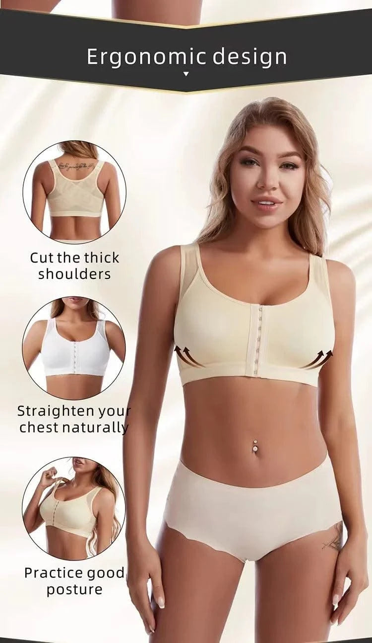 Front Closure Posture Bra Women