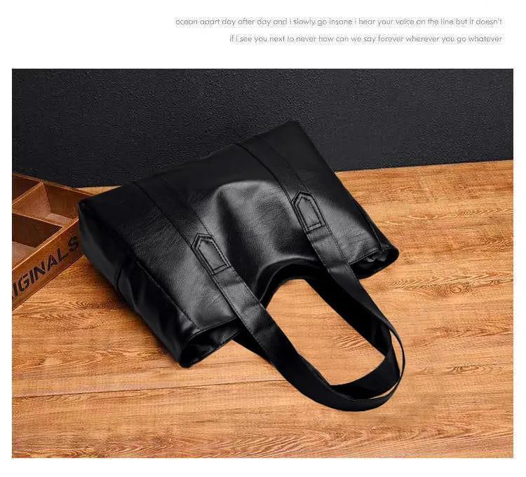 Fashion simple large capacity ladies commuting handbag designer casual shoulder bags for women handheld tote bag bolsos
