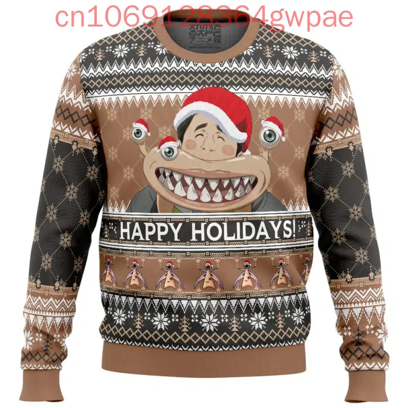 Tegridy Farms South Park Men's and Women's Autumn and Winter Ugly Christmas Sweater