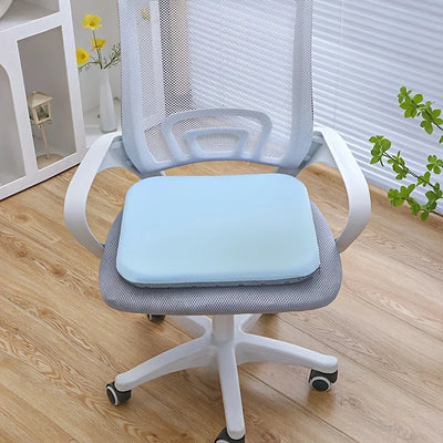 [Ergonomic Seat Cushion] Ergonomic Extra Large Seat Cushion | Supportive High-Density PU Foam, Non-Slip Bottom, Soft Knit Cover