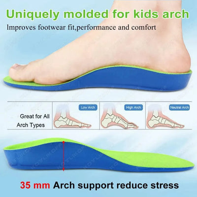 Children's Orthopaedic Insoles For Feet Flat | Foot Arch Support Kids | Sole Insert For Shoes | Orthopaedic Products