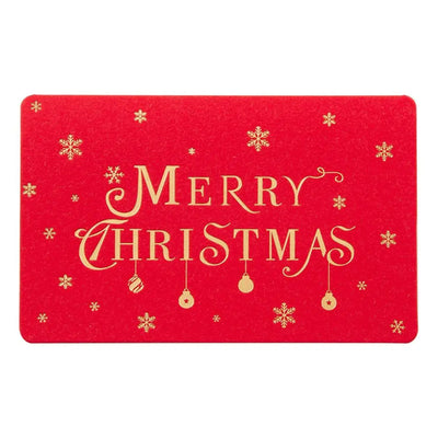 Birthday Party Supplies Best Wishes Thanksgiving Message Card Christmas Greeting Card Blessing Bronzing Merry Christmas