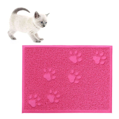 Durable Pvc Cat Litter Mat Pet Cleaning Carpet Dog Cleaning Carpet Cat Cleaning Carpet Pet Supplies Litter Box Mat Washable