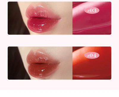 FLORTTE Beauty Lip Lasting Tint First Kiss Series Water Glossy Nice To Meet Chu Blooming Liquid Lipstick Makeup Women Cosmetics