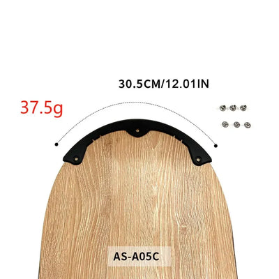 Snowboard Protection Bar Snowboard Curved Anti-Collision Strip Skateboard Deck Cover Snowboard Edge Protector For Sports