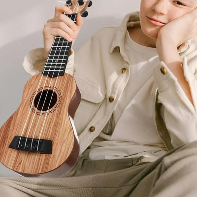 Ukulele Toy for Kids Musical Instruments Toddler Guitar Beginner Ukuleles Safe Premium Material Lightweight Compact