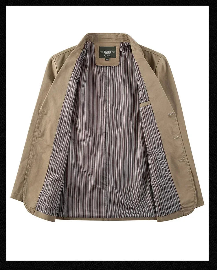 2025 Spring Autumn Blazers Men Fashion Slim Casual Business Handsome Suits Brand Men's Blazers Tops